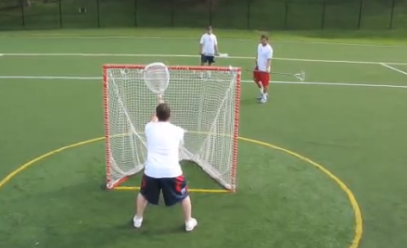 Playing the Ball X - Lax Goalie