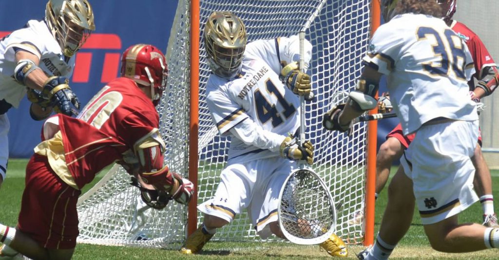 Qanda With Notre Dame Lacrosse Goalie Shane Doss Lax Goalie Rat 