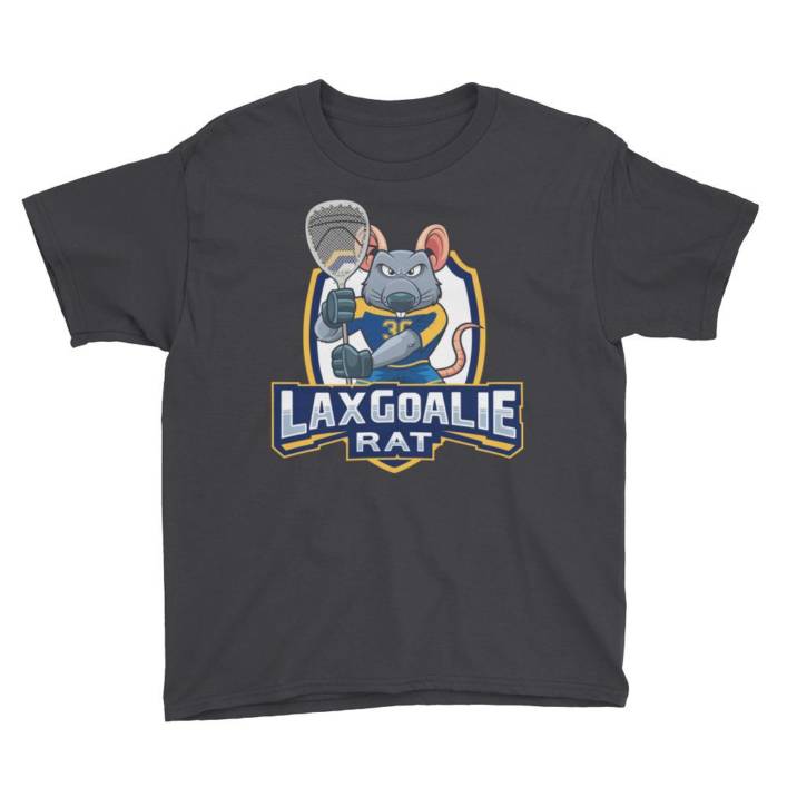 Lax Goalie Rat Youth Shirt