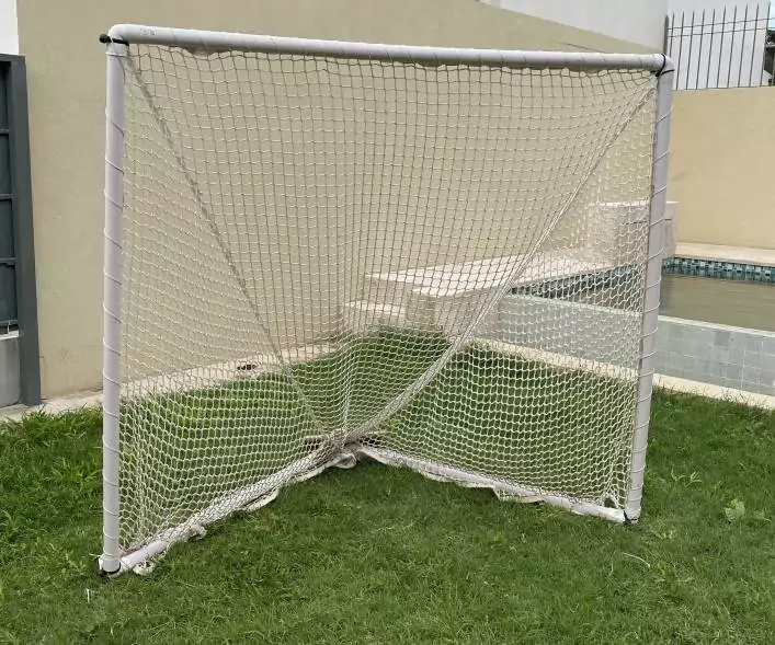 How to Build a Backyard PVC Pipe Lacrosse Goal