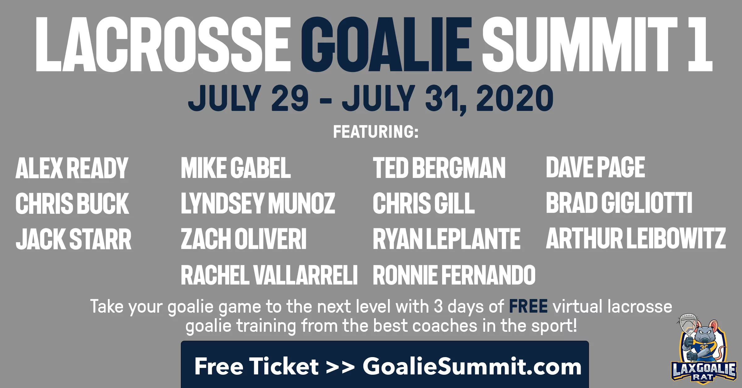 Lacrosse Goalie Summit 1