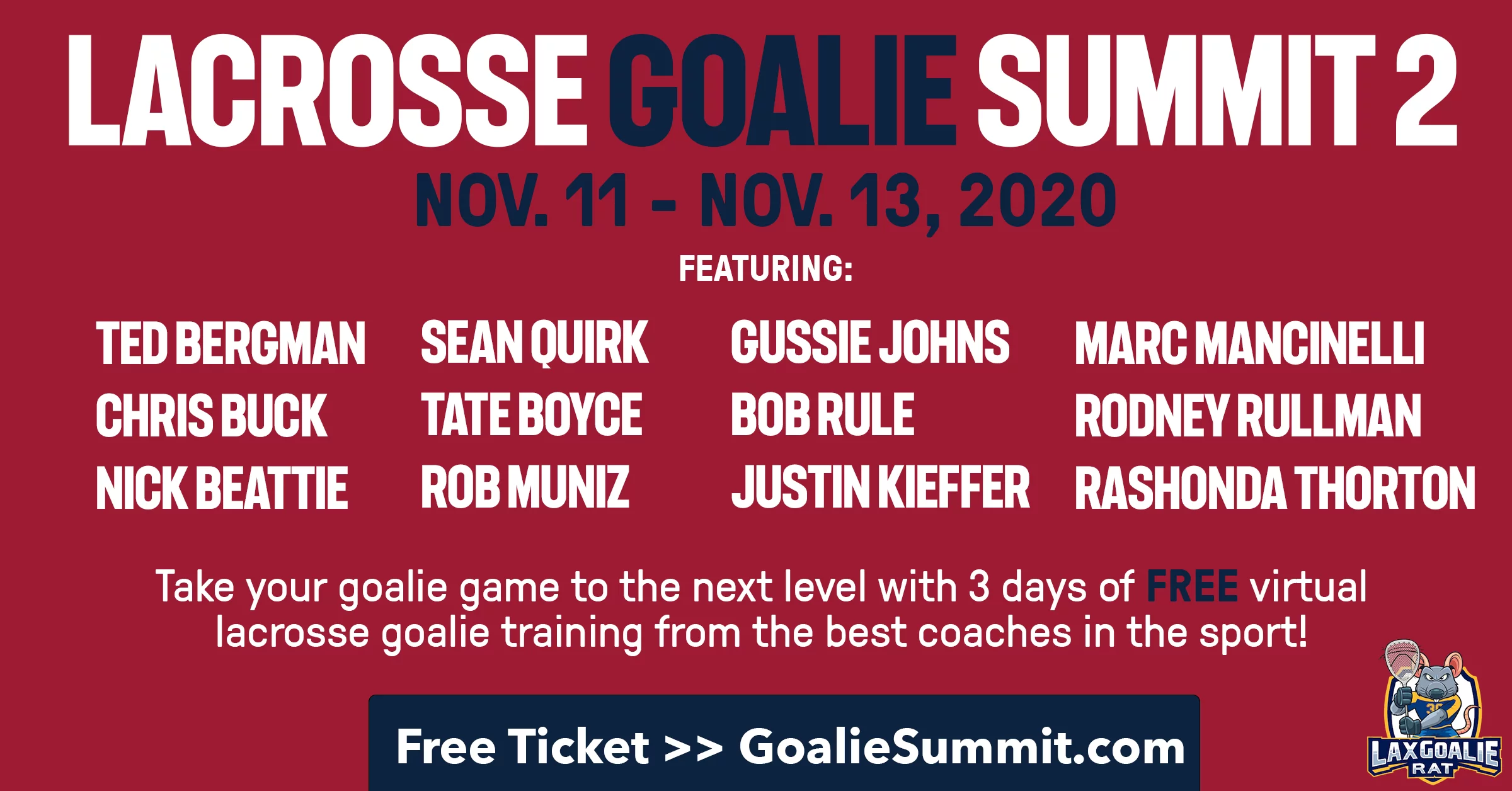 Lacrosse Goalie Summit 2