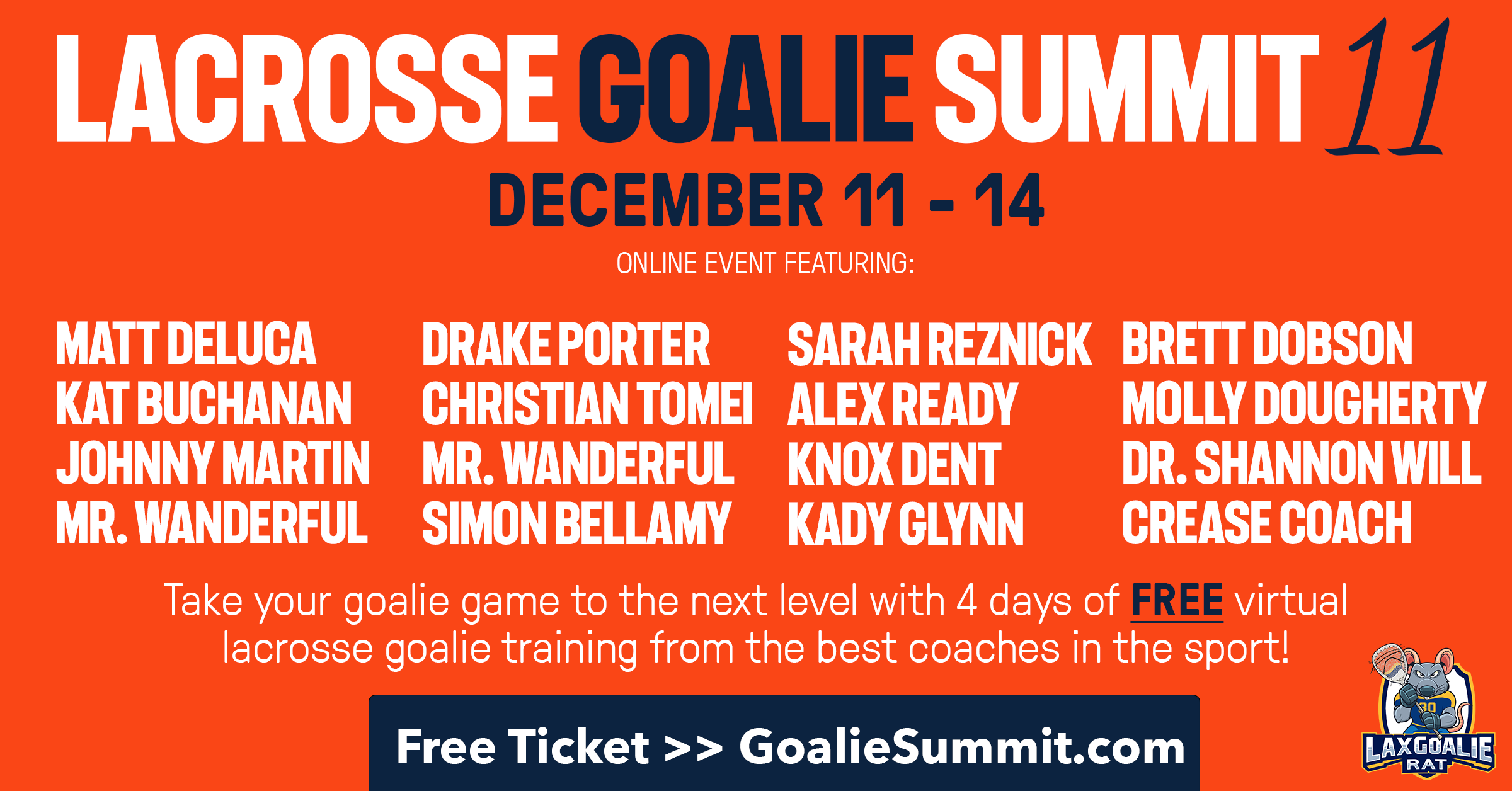 Lacrosse Goalie Summit 11