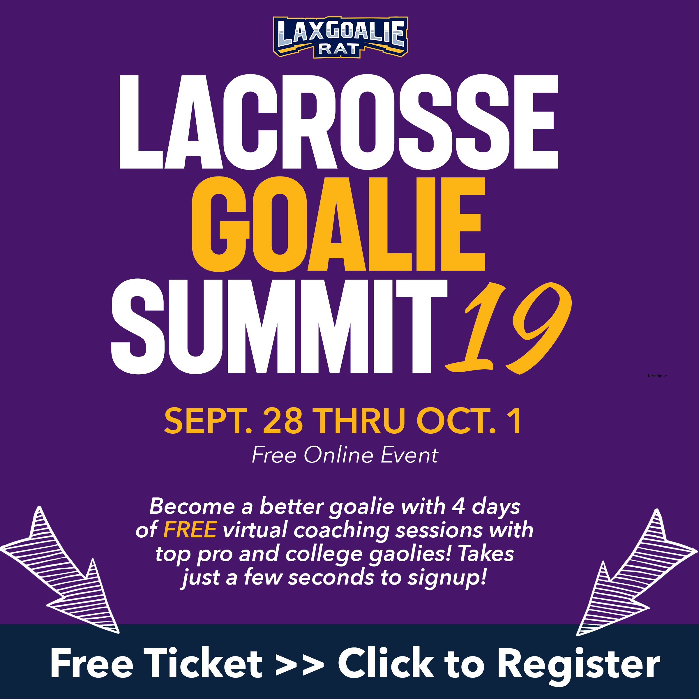 Lacrosse Goalie Summit